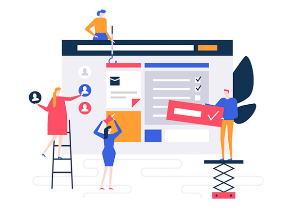 Illustration marketing digital