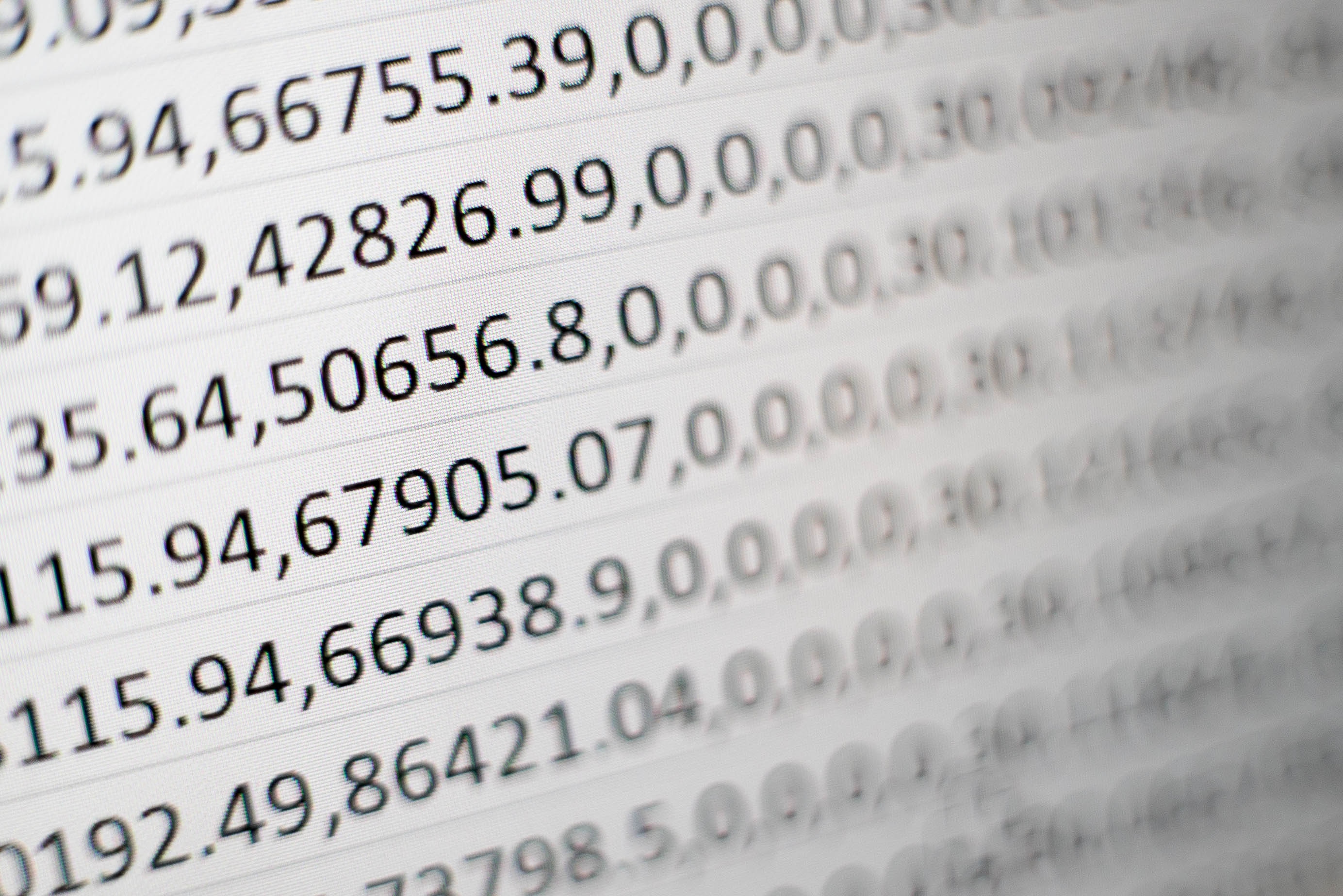 big data chiffres nombres