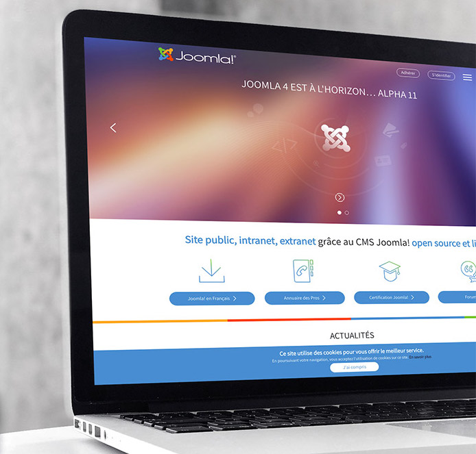 Screen joomla